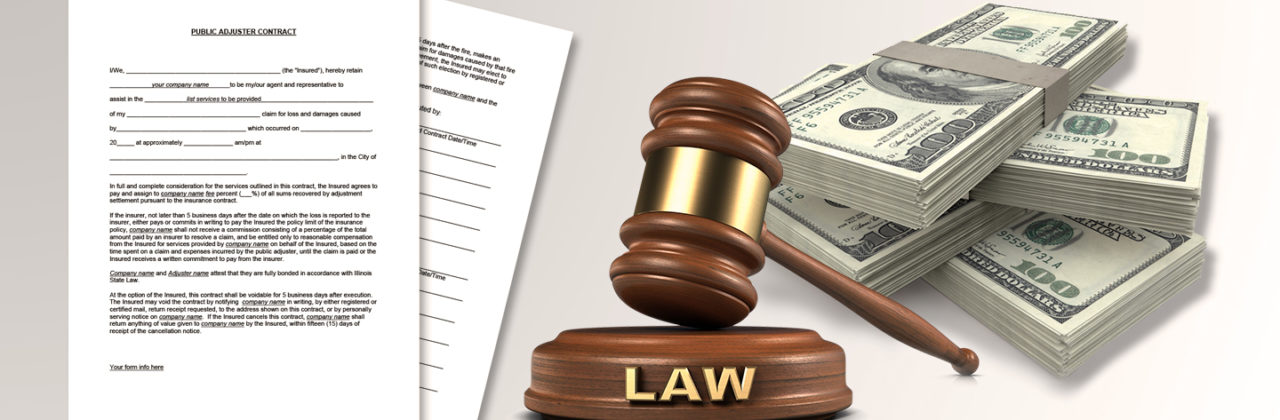 Illinois Public Adjuster Contracts & How They Get Paid